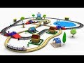 Train Cartoon - Trains for kids - Toy factory Cartoon - Cartoon - Train