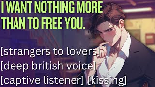 Mafia Boss's Son Falls For You [M4A ASMR] [hostage listener] [kissing] [deep UK voice]