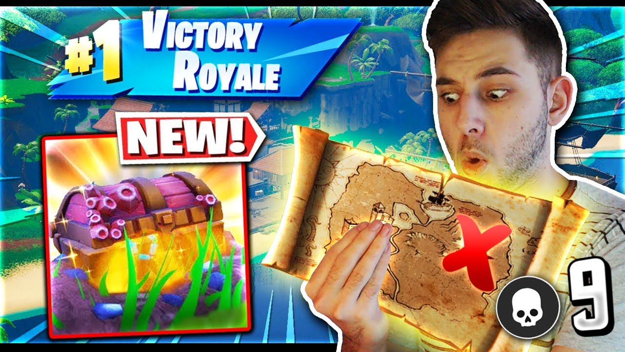 ΒΡΗΚΑ ΤΟ "ΝΕΟ" ΘΗΣΑΥΡΟ ΚΑΙ ΝΙΚΗΣΑ! (Fortnite Battle Royale)