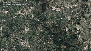 Ellicott City, Maryland - Earth Timelapse