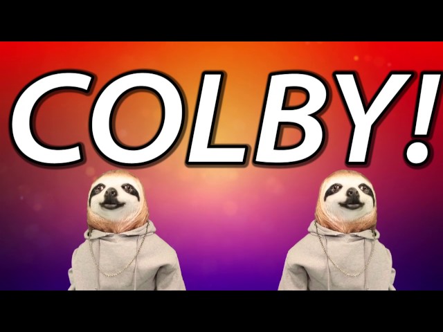 HAPPY BIRTHDAY COLBY! - SLOTH HAPPY BIRTHDAY RAP