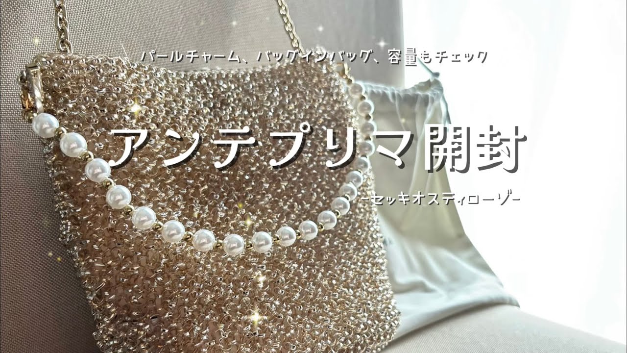 Unboxing the Anteprima Secchios Tiroso, the jewel of the bag world