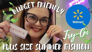 BudgetFriendly Plus Size Fashion TryOn: Wal Mart Summer Shopping Haul