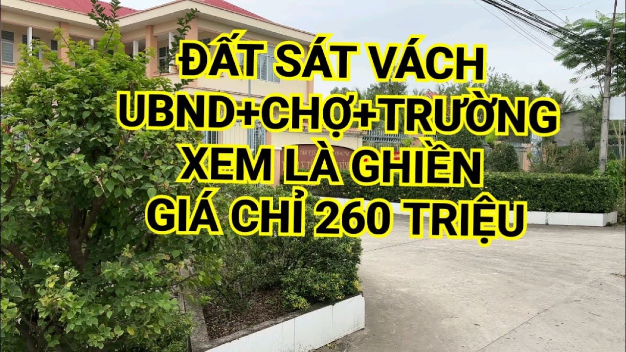 bán đất tiền giang | Kẹt tiền quá 🤣 chị Lý bán đất SÁT VÁCH UBND XÃ giá 260 triệu | Phương Lâm BDS