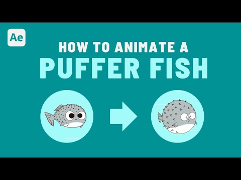 Puffer Fish Animation - After Effects Tutorial #53