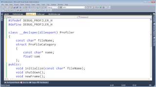 Setting Up the Profiler Categories