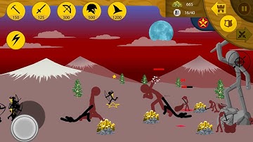 [Walkthrough] (Android) Stick War Legacy ★ Hard ♦ Classic Campaign ► Level 9 No Man