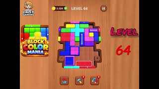 Block Color Mania Level 64 Walkthrough
