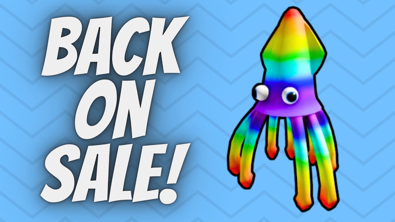 Rainbow Mr. Tentacles Is Back On Sale! - Roblox Black Friday Sale