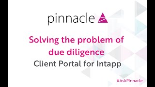 Client Portal for Intapp