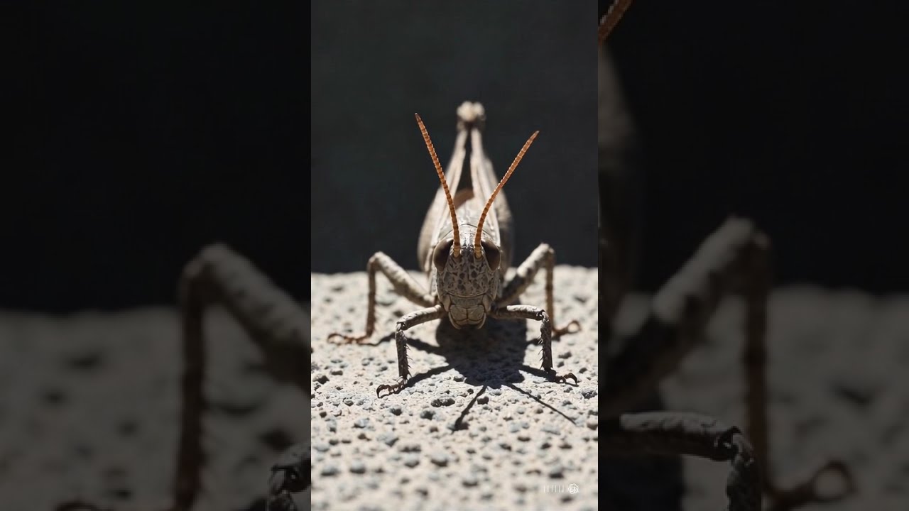 Blue-Winged Grasshopper