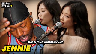 JENNIE 눈 (Snow) / Snowman Cover Is Too GORGEOUS 🥹