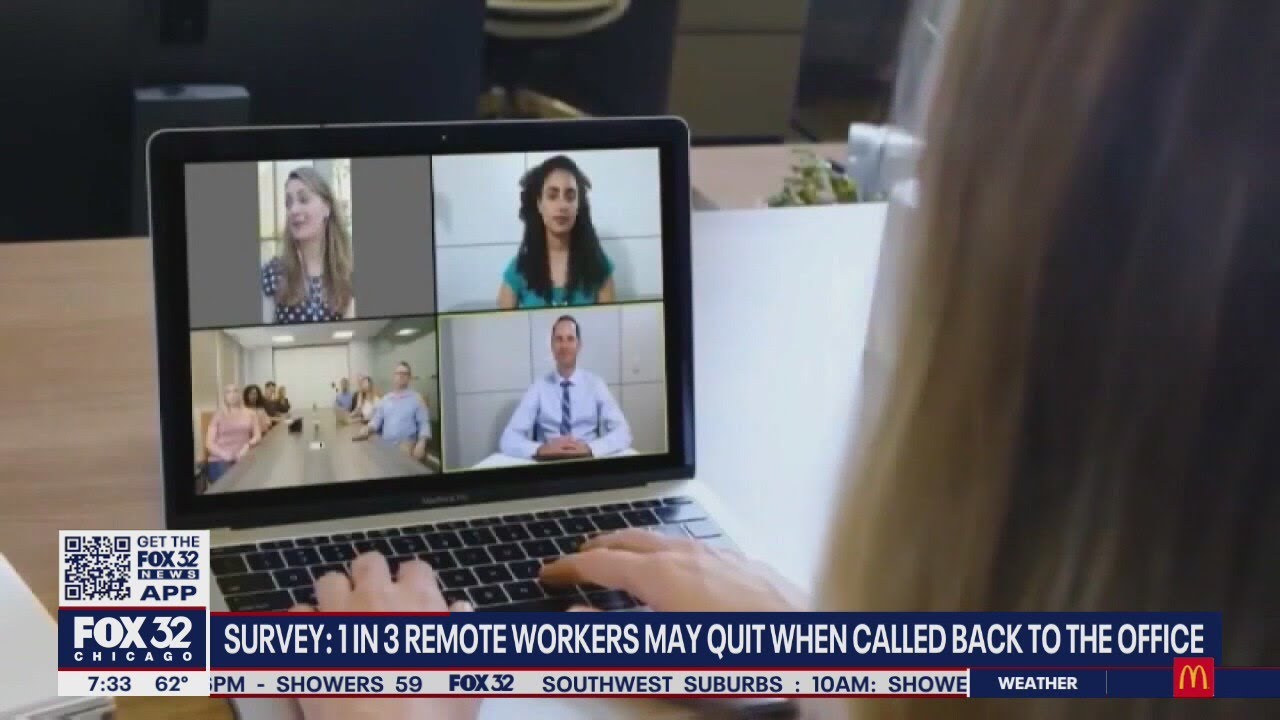 New survey shows a third of remote workers may quit when called back to the office