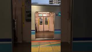 東京メトロ東西線05系車外ドア閉め+ドアチャイム