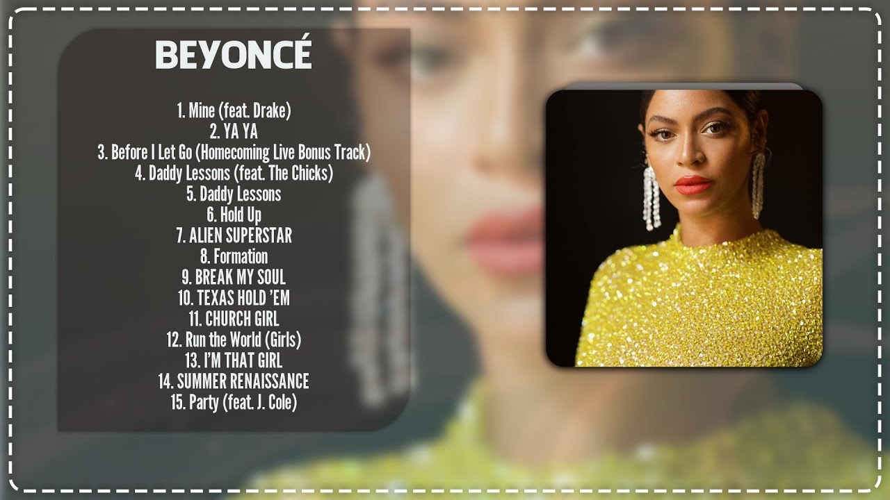 Beyoncé ~ Greatest Hits Full Album Beyoncé - YouTube