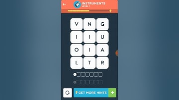 Wordbrain 2 Professional Instruments Level 1-5 Answers Walkthrough