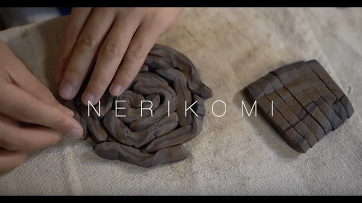 Geometry pattern with Nerikomi pottery｜練り込み｜Colored clay｜