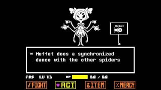 Undertale - Muffet Boss Fight (Genocide)