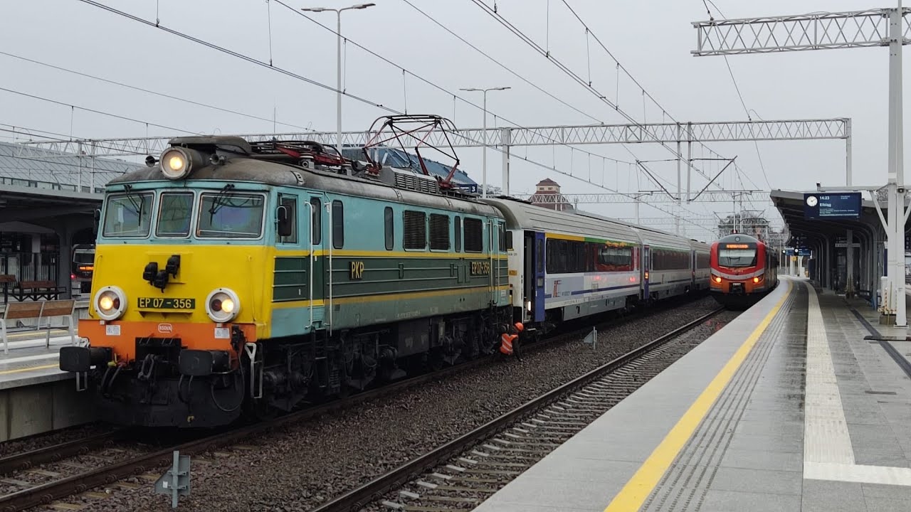 Pociągi na stacji Olsztyn Główny - Grudzień 2024