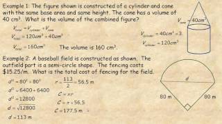 Area, Perimeter, Surface Area and Volume EQAO Big Ideas