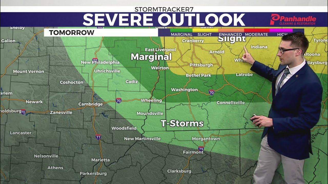 Risk for high wind and storms returns for Ohio and West Virginia on ...