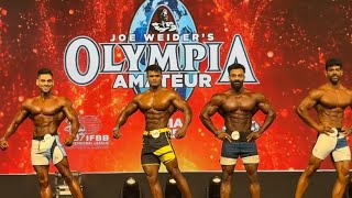 Mens Physique Final Comparison For Pro Card Ihff Sheru Clic Amateur Olympia Mumbai 2025