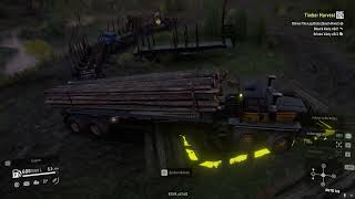 SNOWRUNNER/ mod Highway Haulin 2: Timber harvest 1/2. Zkoušíme přívěsy