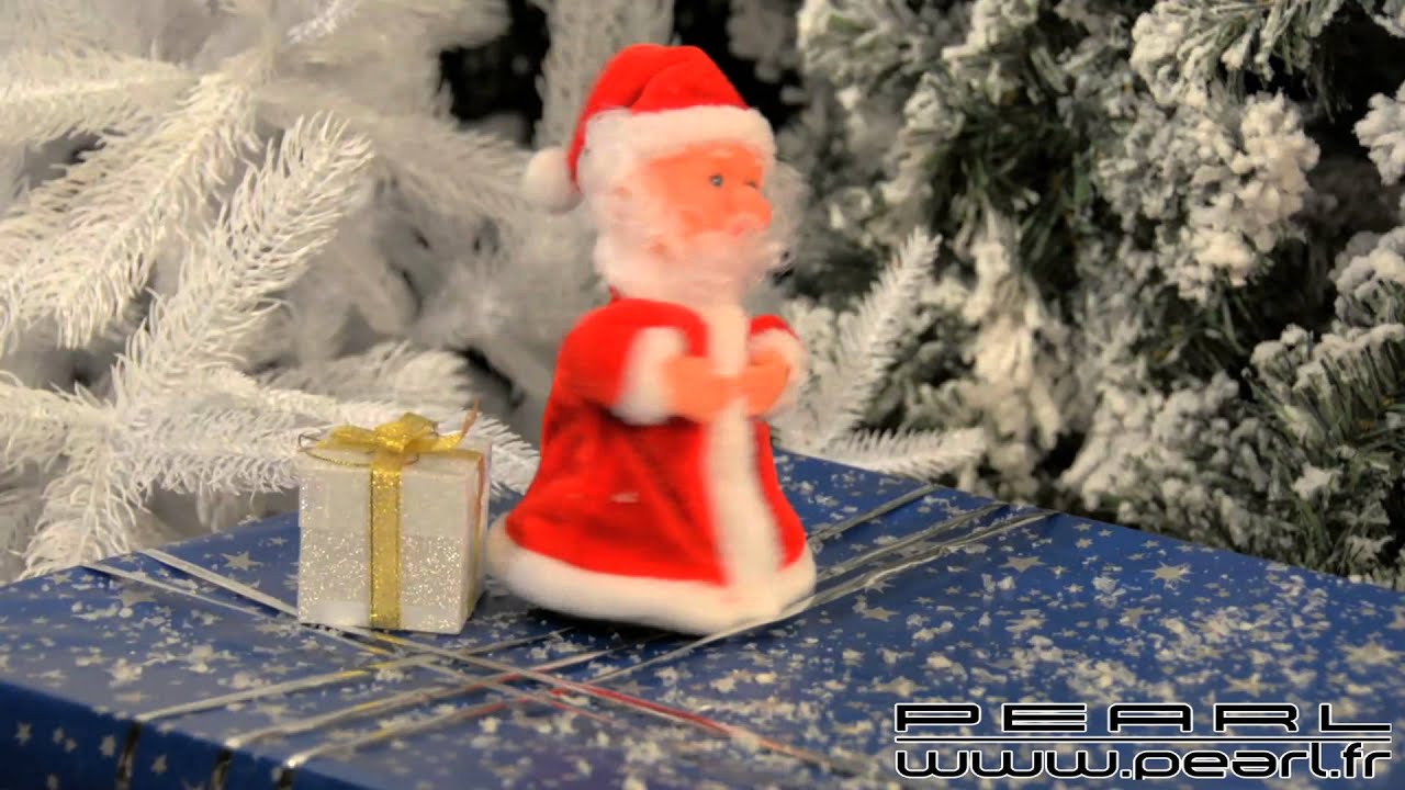 Père Noël qui chante et danse, 20x45cm, 20€, By Copin'art Dunkerque