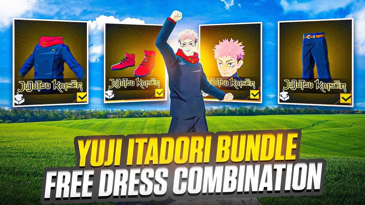 YUJI FREE BUNDLE GOD LEVEL DRESS COMBINATION 💀|| NO TOP UP DRESS COMBINATION✅ || MAD HYPER GAMING 🔥
