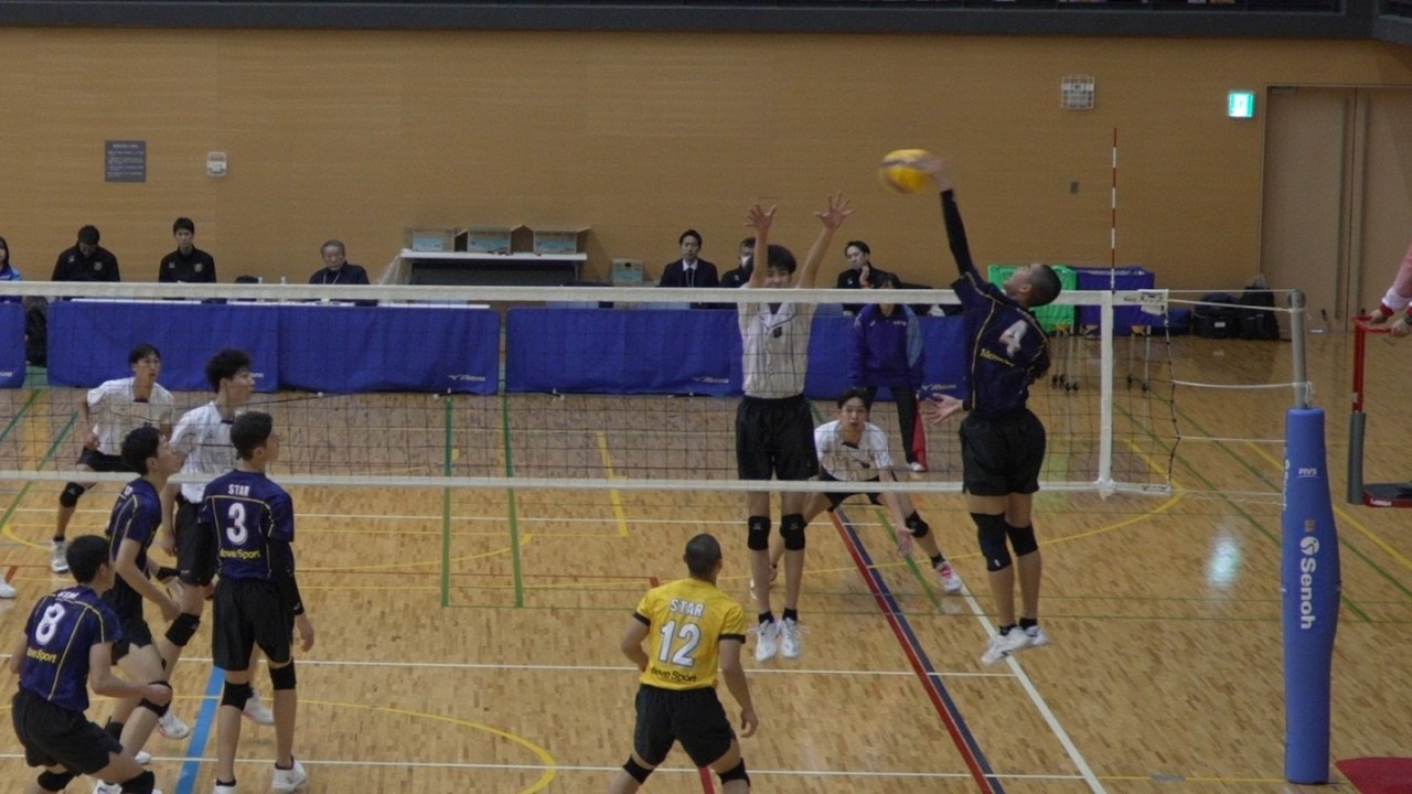 #田中洸 #マサジェティ阿蘭 star vs wing 第1セット 全日本ジュニアオールスタードリームマッチ2026 男子バレーボール #西村海司