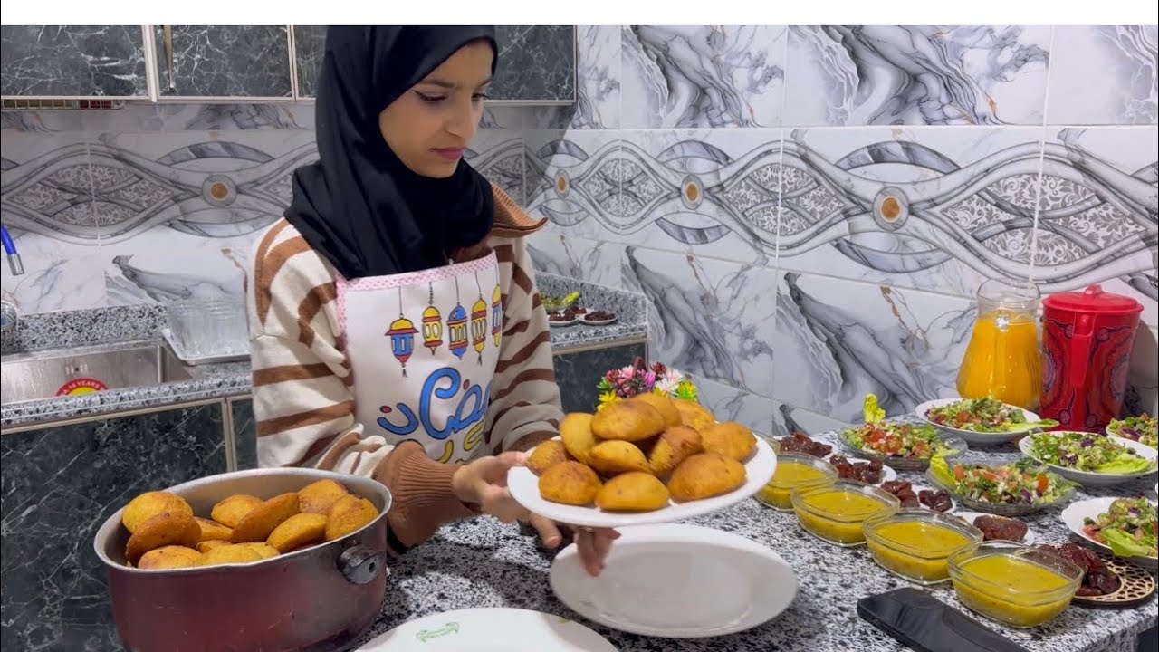عزيمة رمضان🌙اكبر سفرة برمضان😋(اليوم الثالث)