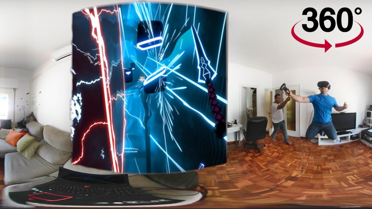 Beat Saber 3D 360 VR EXPERT One Saber Mode PERFECT Combo YouTube