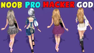 NOOB vs PRO vs HACKER vs GOD - Queen Bee! Halloween screenshot 4