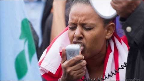 Assenna: A determined Eritrean young woman cries for freedom of the Eritrean people - DC