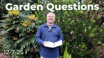Winter Protecting Plants, Winter Pruning, Winter Planting - Garden Question and Answer
