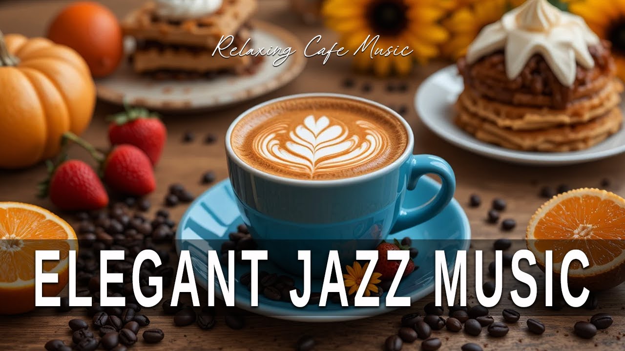Elegant Jazz Music ☕ Bossa Nova background for Work, Great Moods and Stress Relief