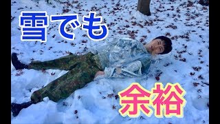 【冬の防災】新聞紙のダウンジャケットはとても暖かい！
