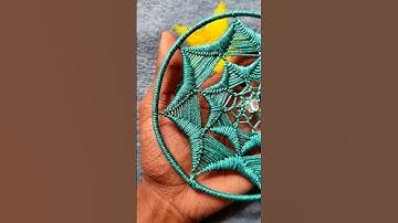 Dreamcatcher webbing #trending #shorts #reels #viral #transition #makingvideos #tutorial #tutorials
