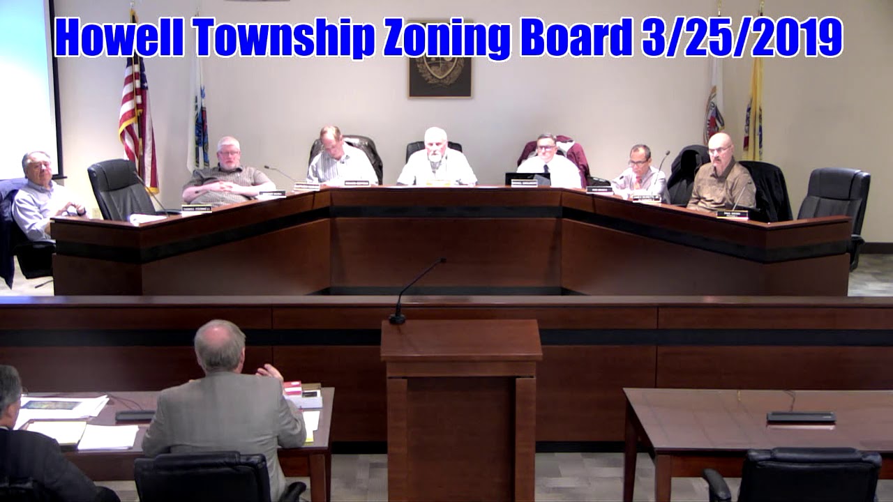 Howell Township Zoning Board Meeting 3/25/2019 YouTube