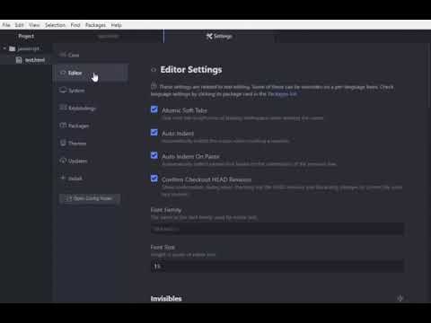 ATOM  Show Indent Guide