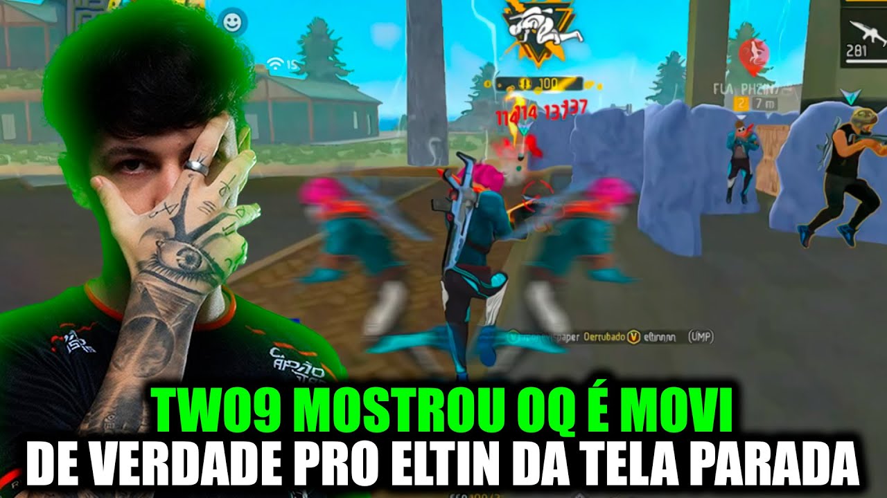 TWO9 MOSTROU OQUE É MOVI DE VERDADE PRO ELTIN DA TELA PARADA!