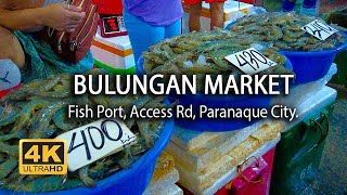 [4K] Bulungan Seafood/ Fish Market, Paranaque City | Island Times