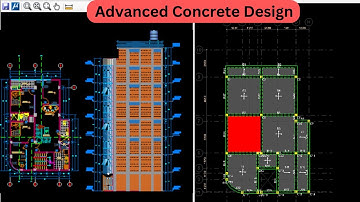 7 Storey Building Design With Staad Pro & RCDC - Part 8