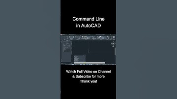 What is Command Line in AutoCAD? #autocad #tutorial #shorts #autocadtutorial #engineering