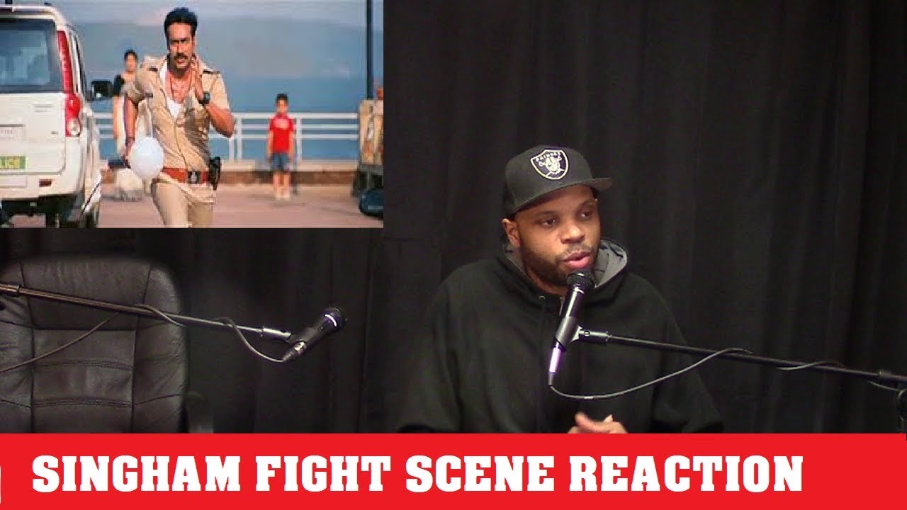 Singham Fight Scene Reaction