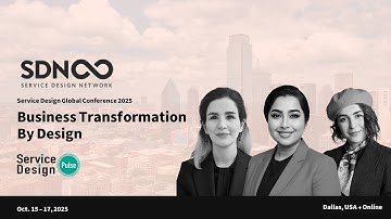 Join us at the Service Design Global Conference 2025