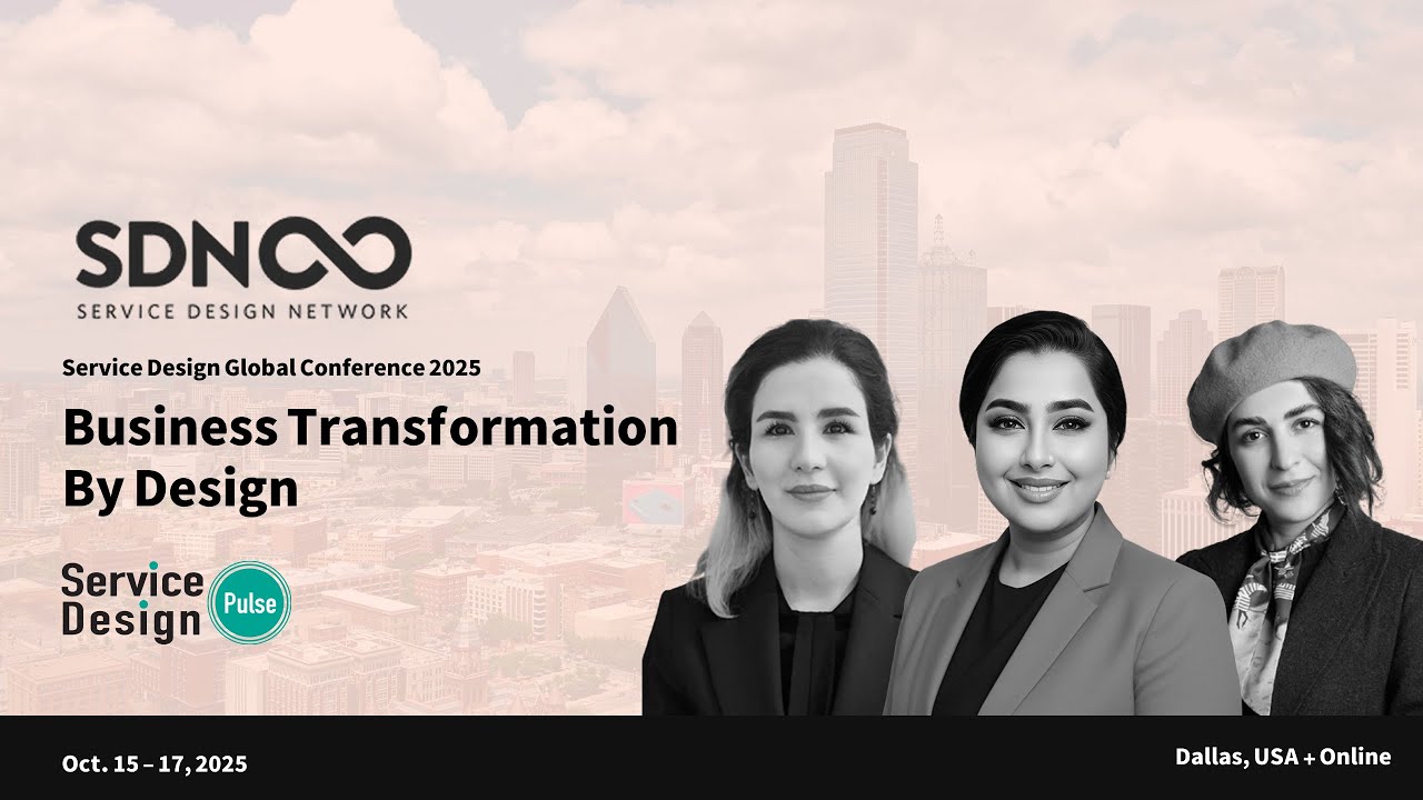 Join us at the Service Design Global Conference 2025