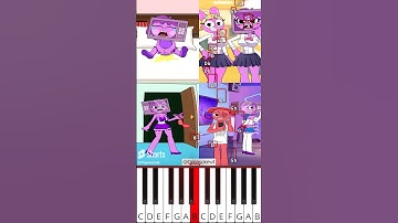 Sprunki Lily Story Complete Edition feat. Tele x Oren x Pinki (@Opilasokewt) - Octave Piano Tutorial