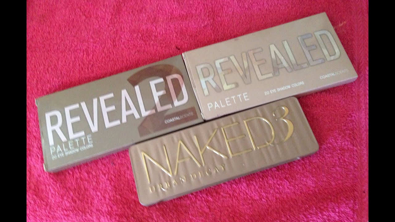 CS Revealed 1 & 2 verses Naked3 Palette