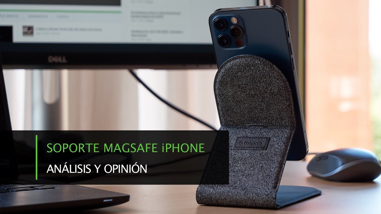 Probamos el soporte con Magsafe para iPhone de Mophie 